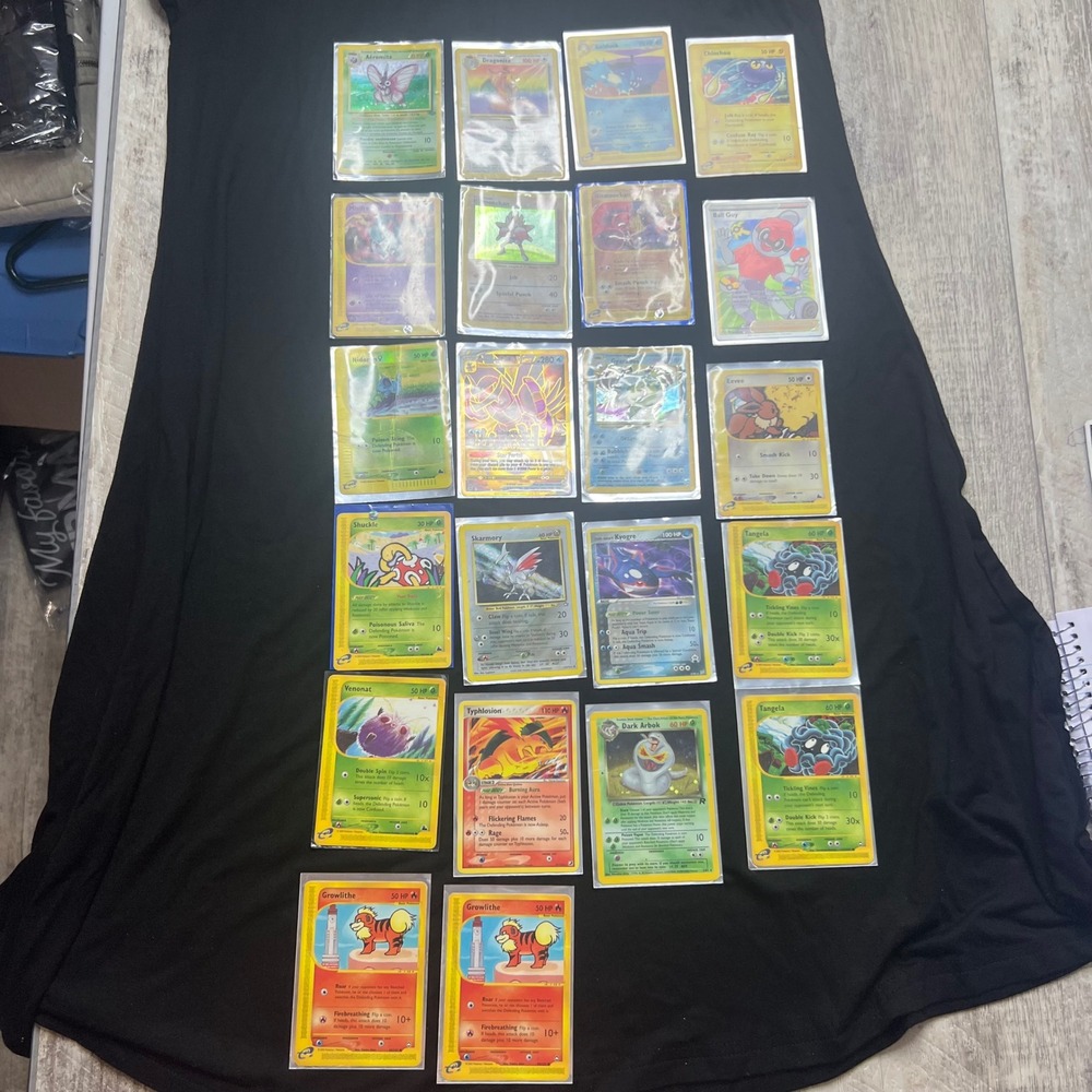 Pokemon Card Lot Skyridge Aquapolis E-Reader Dragonite Typhlosion Palkia VSTAR